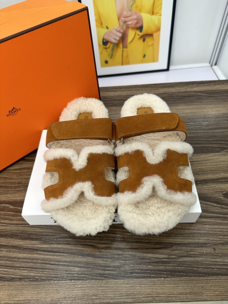 Hermes Slippers